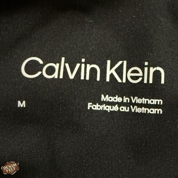 Calvin Klein Sport Performance High-Waist Leggings Black w/Pockets & Logo NEW!! - Picture 9 of 12